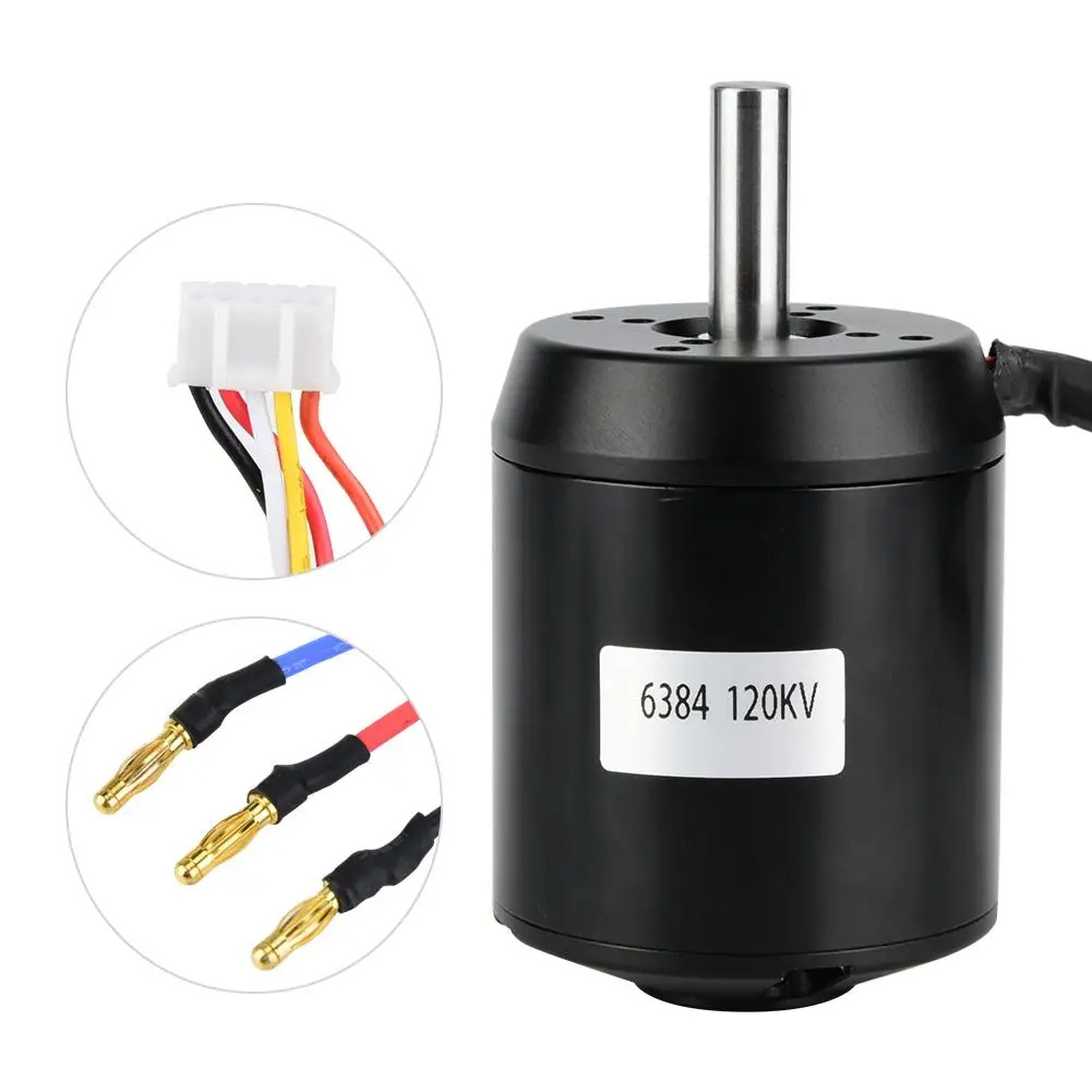 6384 120KV BLDC Hub Güçlü Moto - 6384 Brushless Motor Sensored incelemesi ve fiyatı